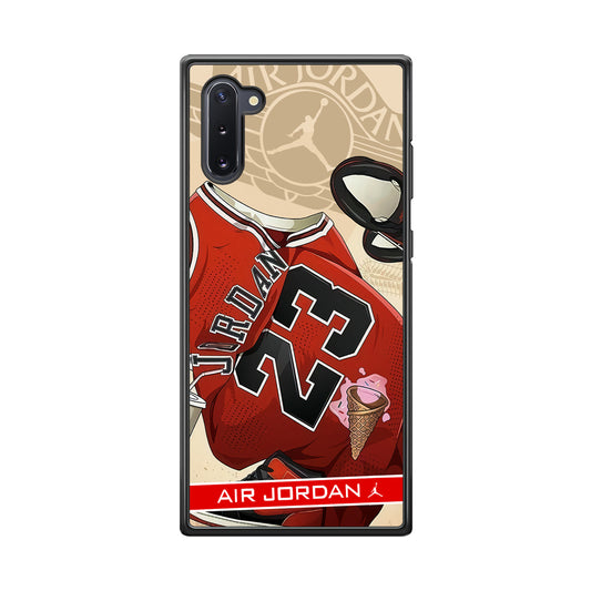 Air Jordan Iconic Jersey Samsung Galaxy Note 10 Case