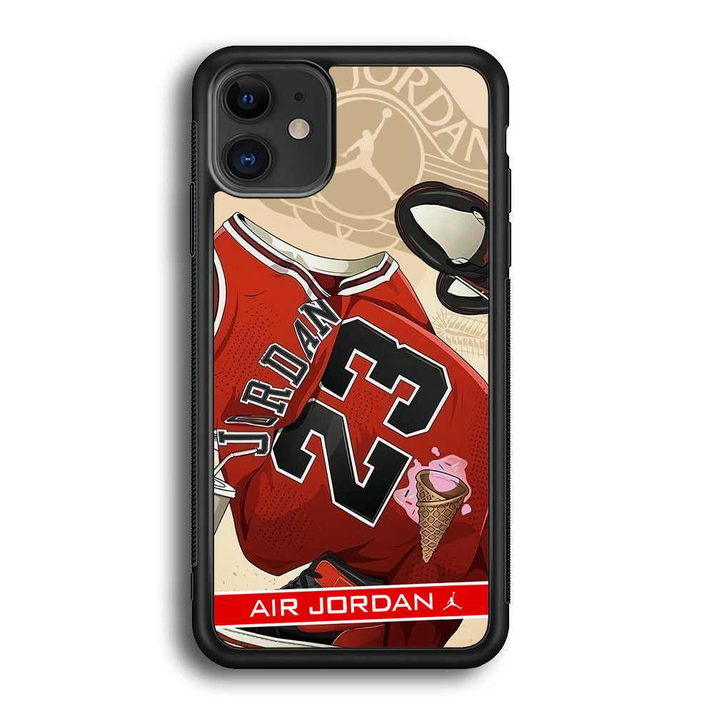 Air Jordan Iconic Jersey iPhone 12 Case