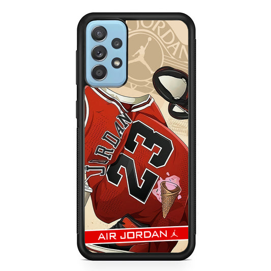 Air Jordan Iconic Jersey Samsung Galaxy A52 Case