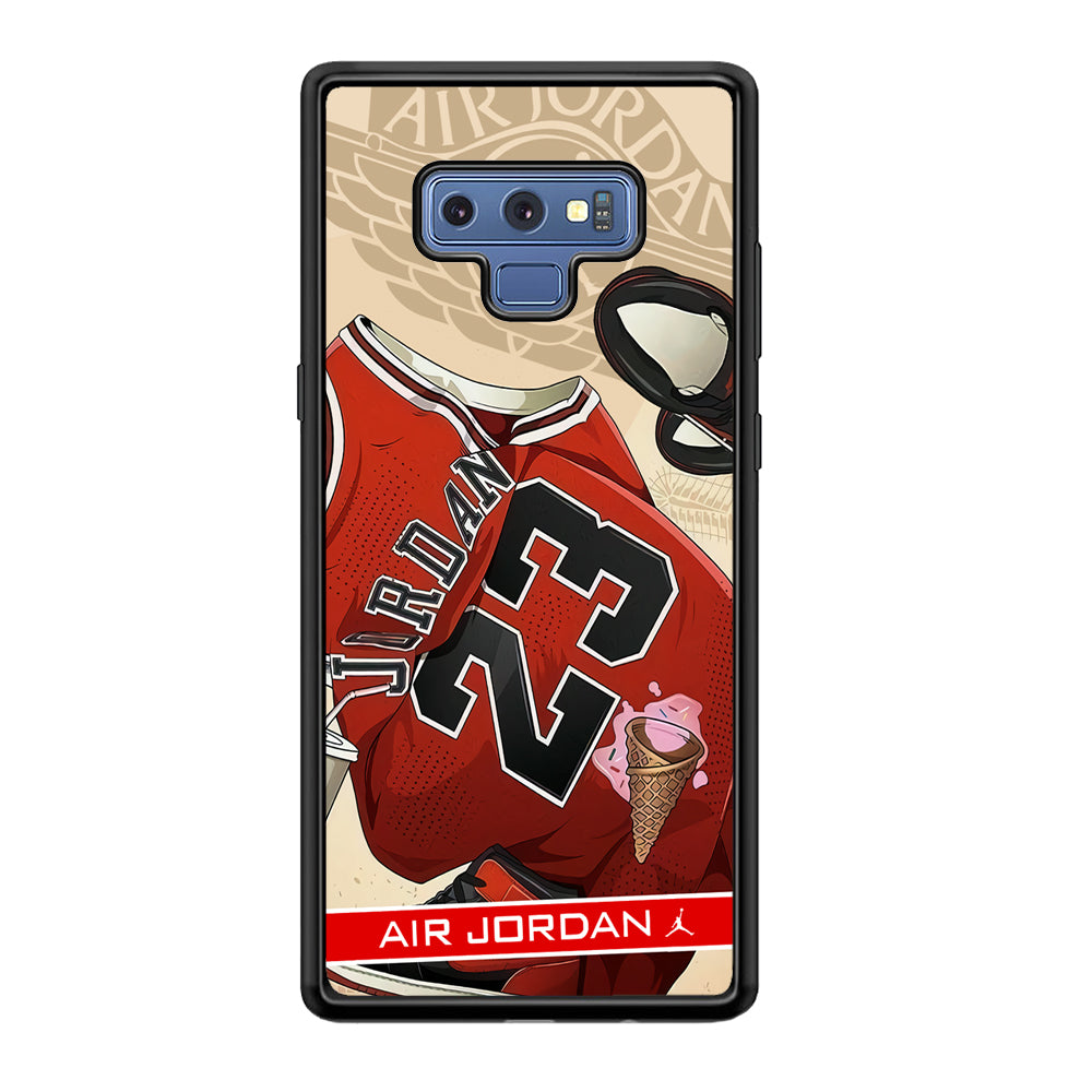 Air Jordan Iconic Jersey Samsung Galaxy Note 9 Case