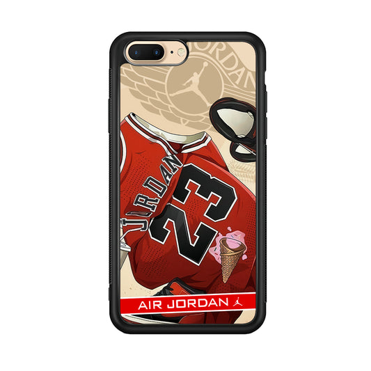 Air Jordan Iconic Jersey iPhone 8 Plus Case