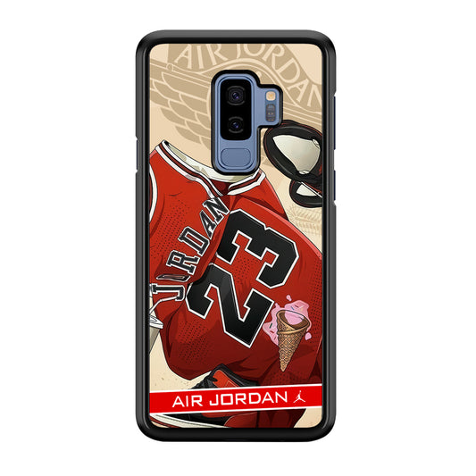 Air Jordan Iconic Jersey Samsung Galaxy S9 Plus Case