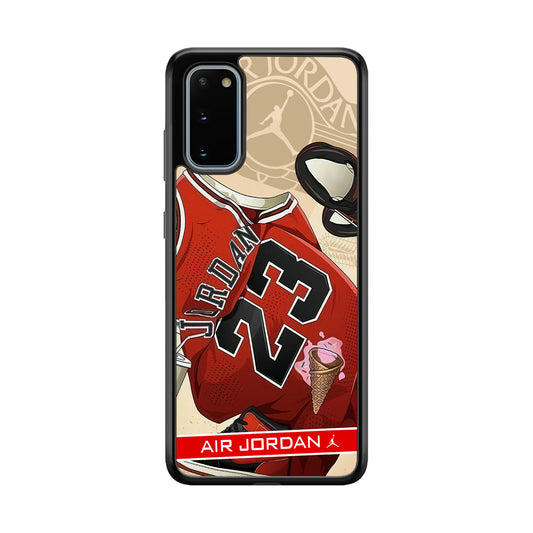 Air Jordan Iconic Jersey Samsung Galaxy S20 Case