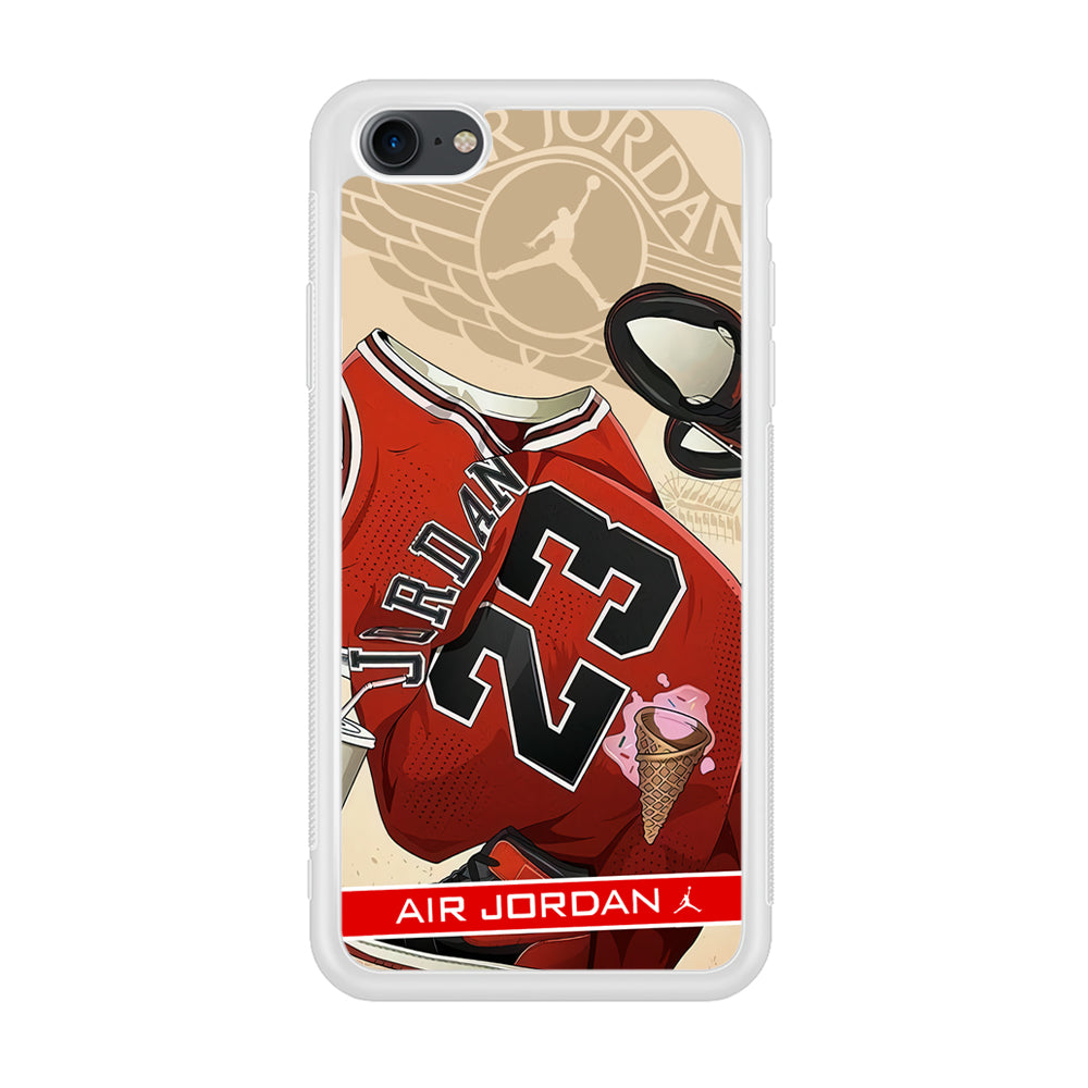 Air Jordan Iconic Jersey iPhone 8 Case