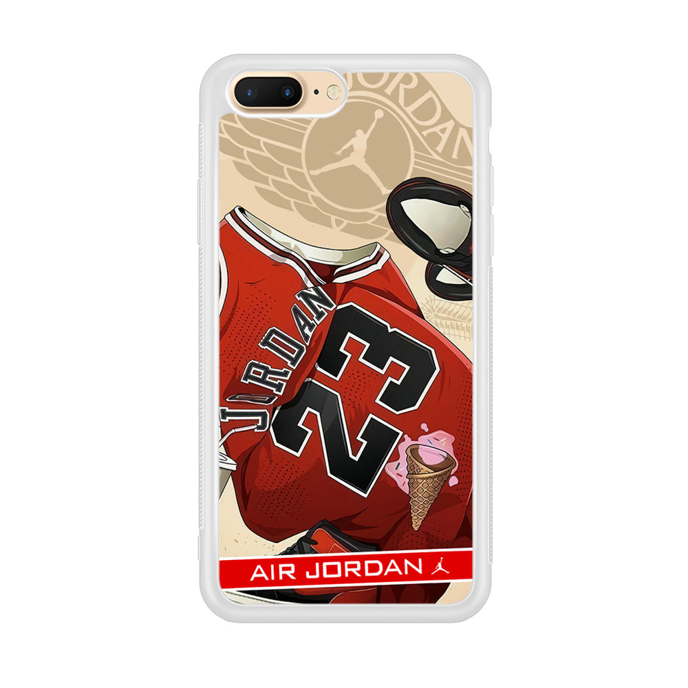 Air Jordan Iconic Jersey iPhone 8 Plus Case