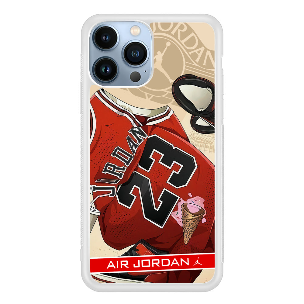 Air Jordan Iconic Jersey iPhone 13 Pro Case
