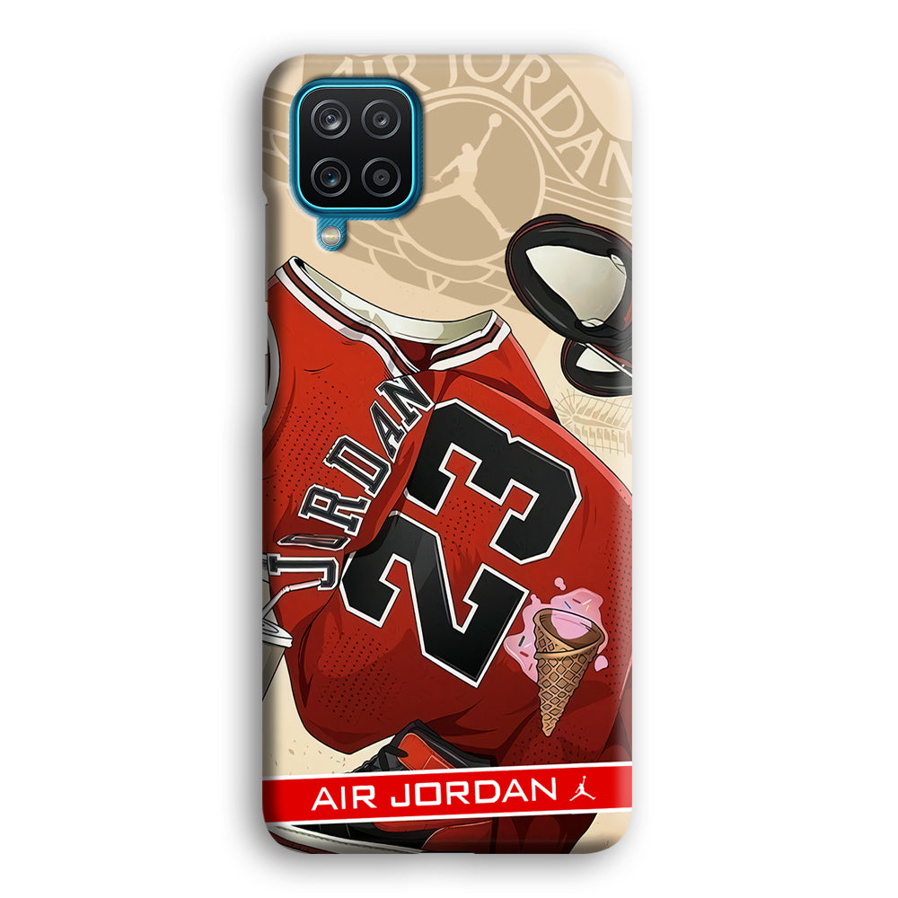 Air Jordan Iconic Jersey Samsung Galaxy A12 Case