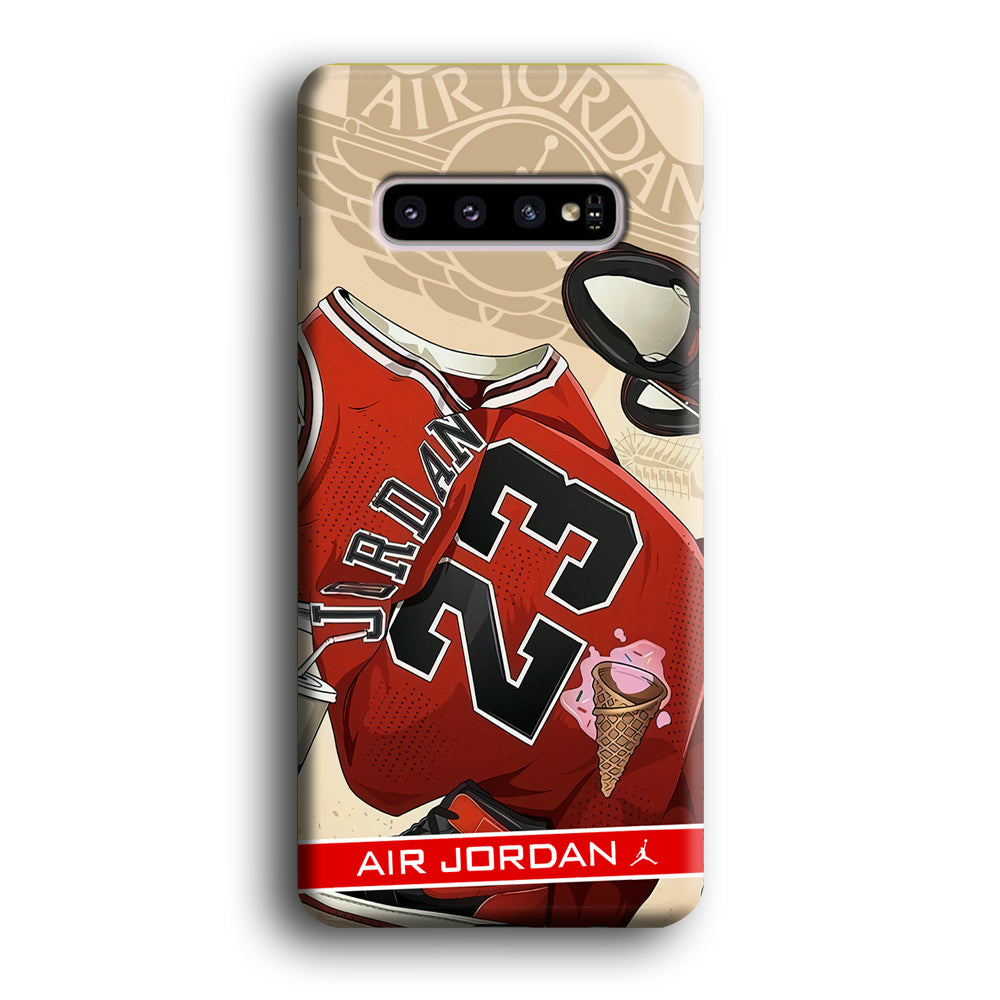 Air Jordan Iconic Jersey Samsung Galaxy S10 Case