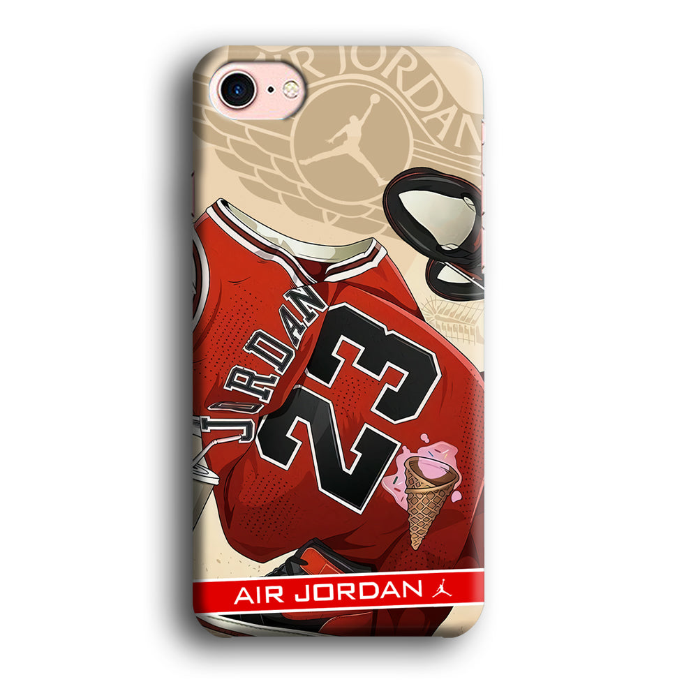 Air Jordan Iconic Jersey iPhone 8 Case