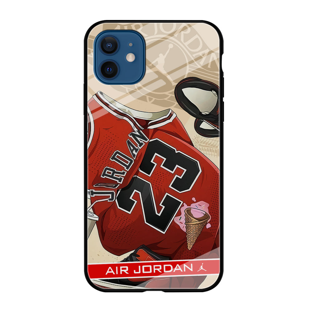 Air Jordan Iconic Jersey iPhone 12 Case