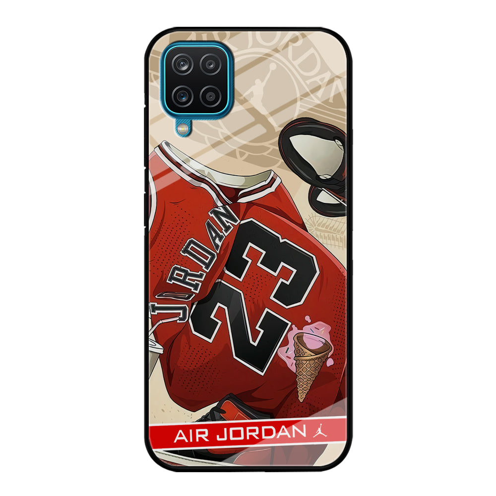 Air Jordan Iconic Jersey Samsung Galaxy A12 Case