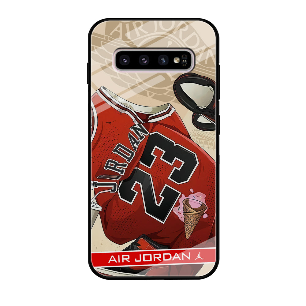 Air Jordan Iconic Jersey Samsung Galaxy S10 Case