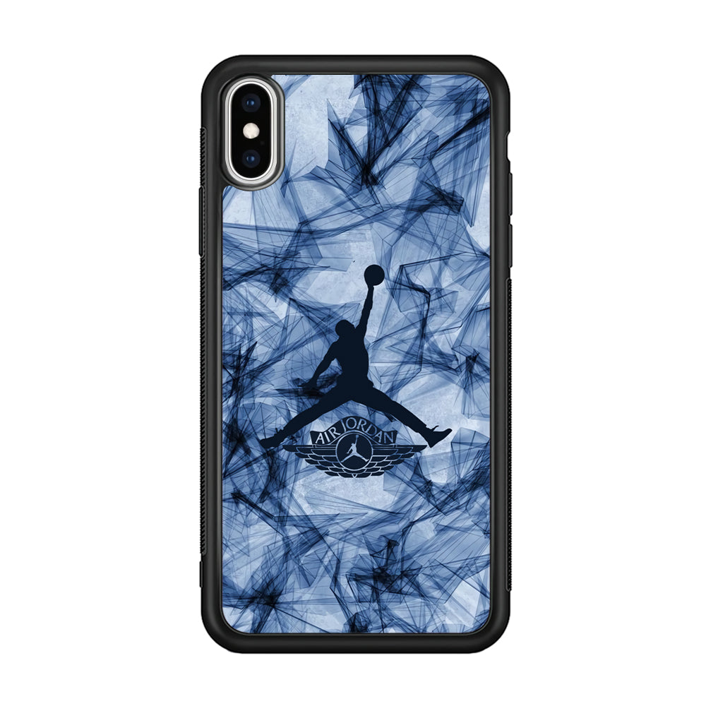 Air Jordan Ink Abstract iPhone X Case