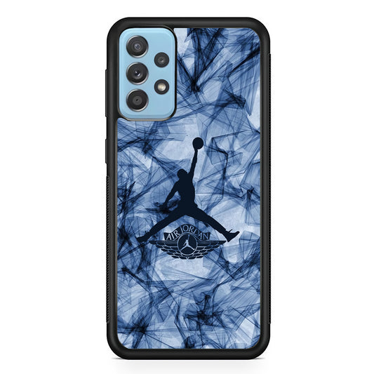 Air Jordan Ink Abstract Samsung Galaxy A52 Case