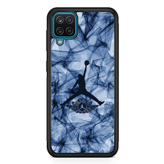 Air Jordan Ink Abstract Samsung Galaxy A12 Case