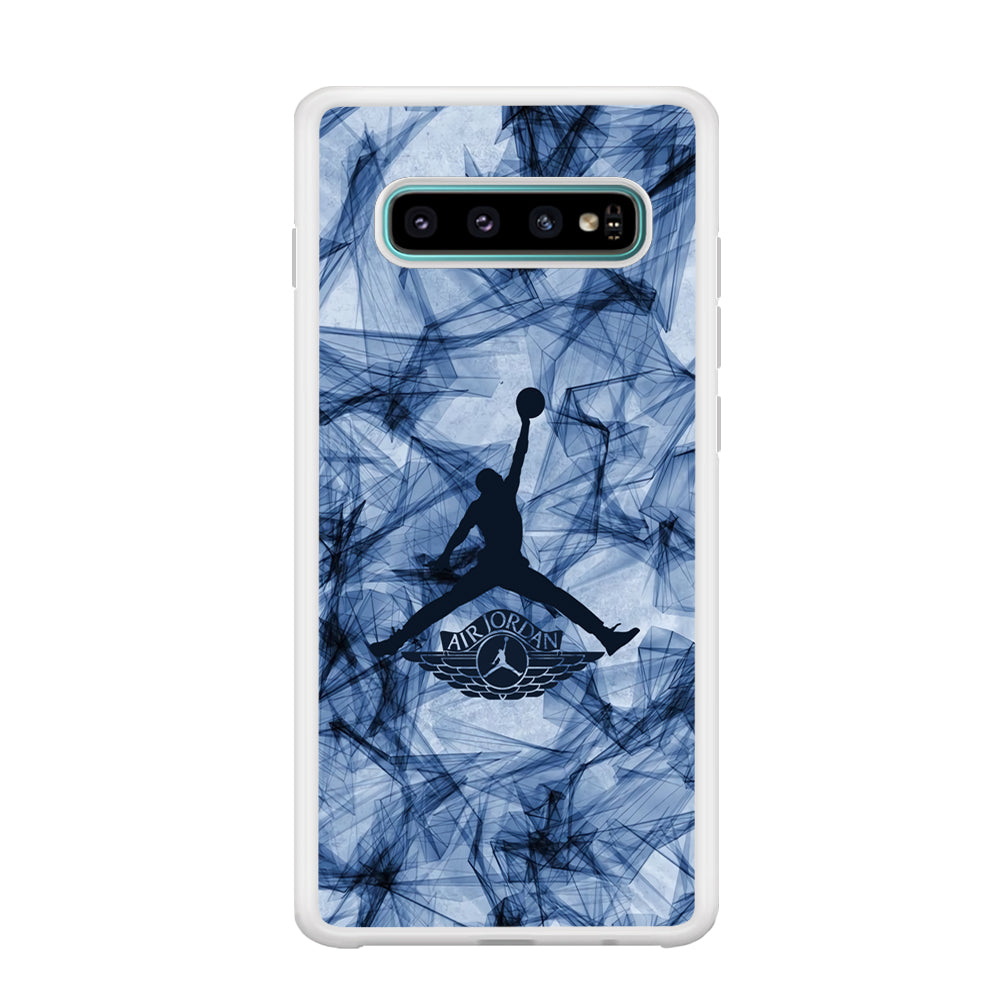 Air Jordan Ink Abstract Samsung Galaxy S10 Case