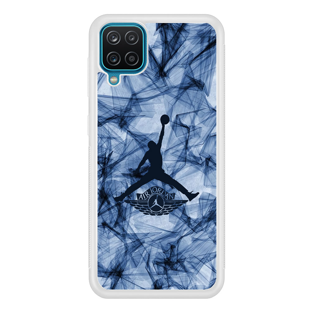 Air Jordan Ink Abstract Samsung Galaxy A12 Case