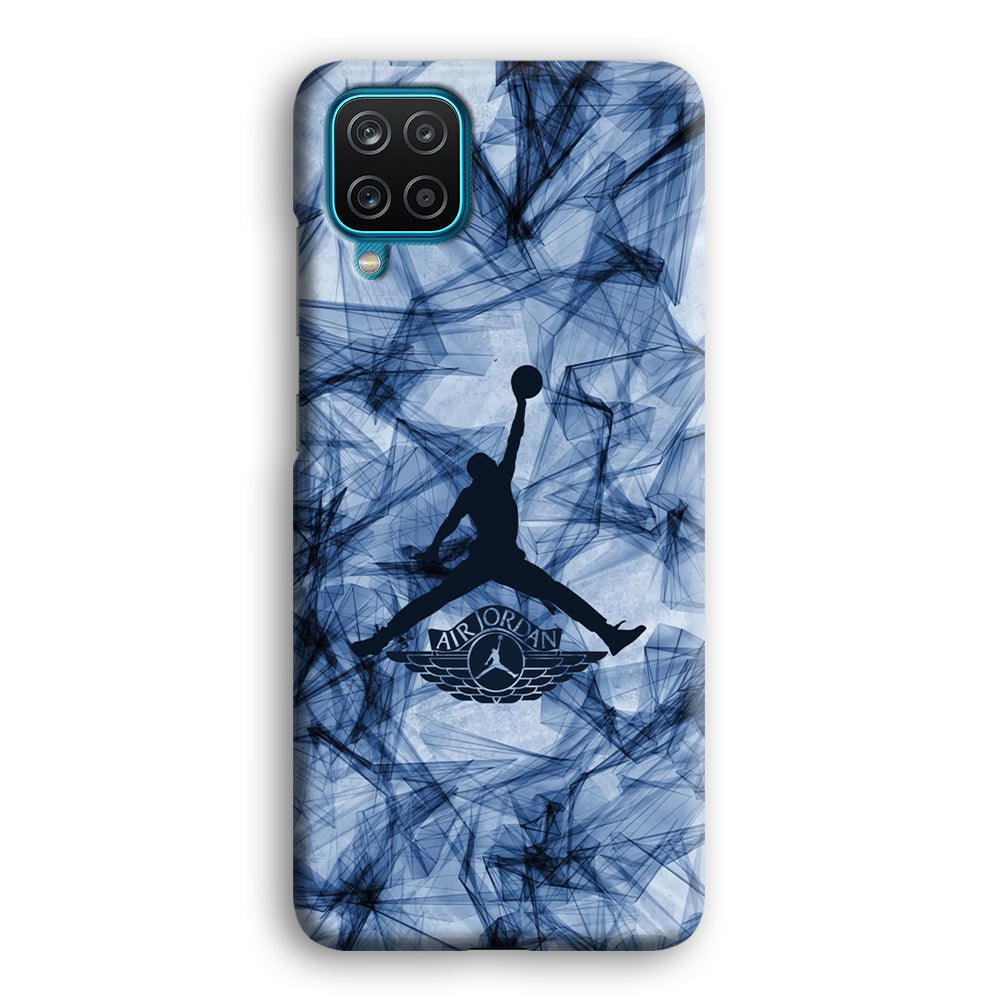 Air Jordan Ink Abstract Samsung Galaxy A12 Case