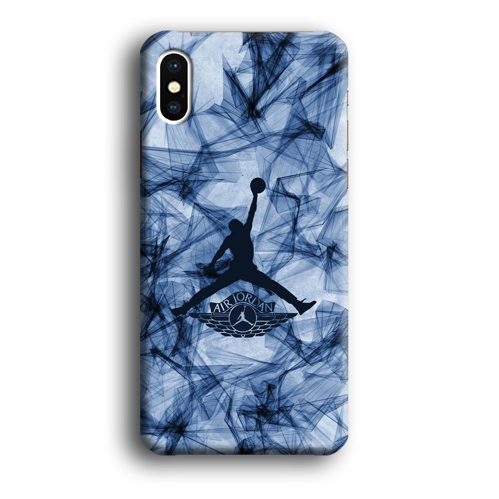 Air Jordan Ink Abstract iPhone X Case