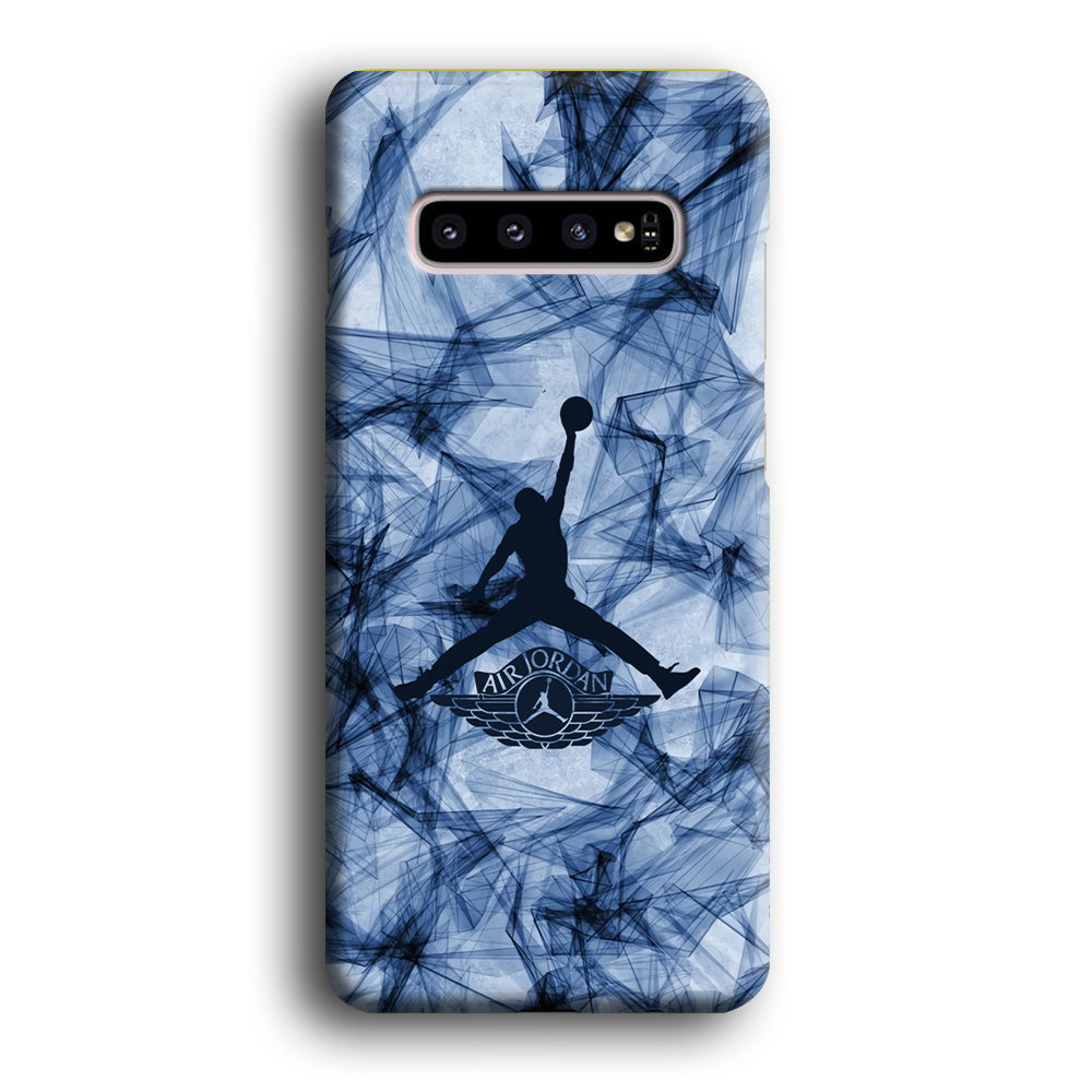 Air Jordan Ink Abstract Samsung Galaxy S10 Case