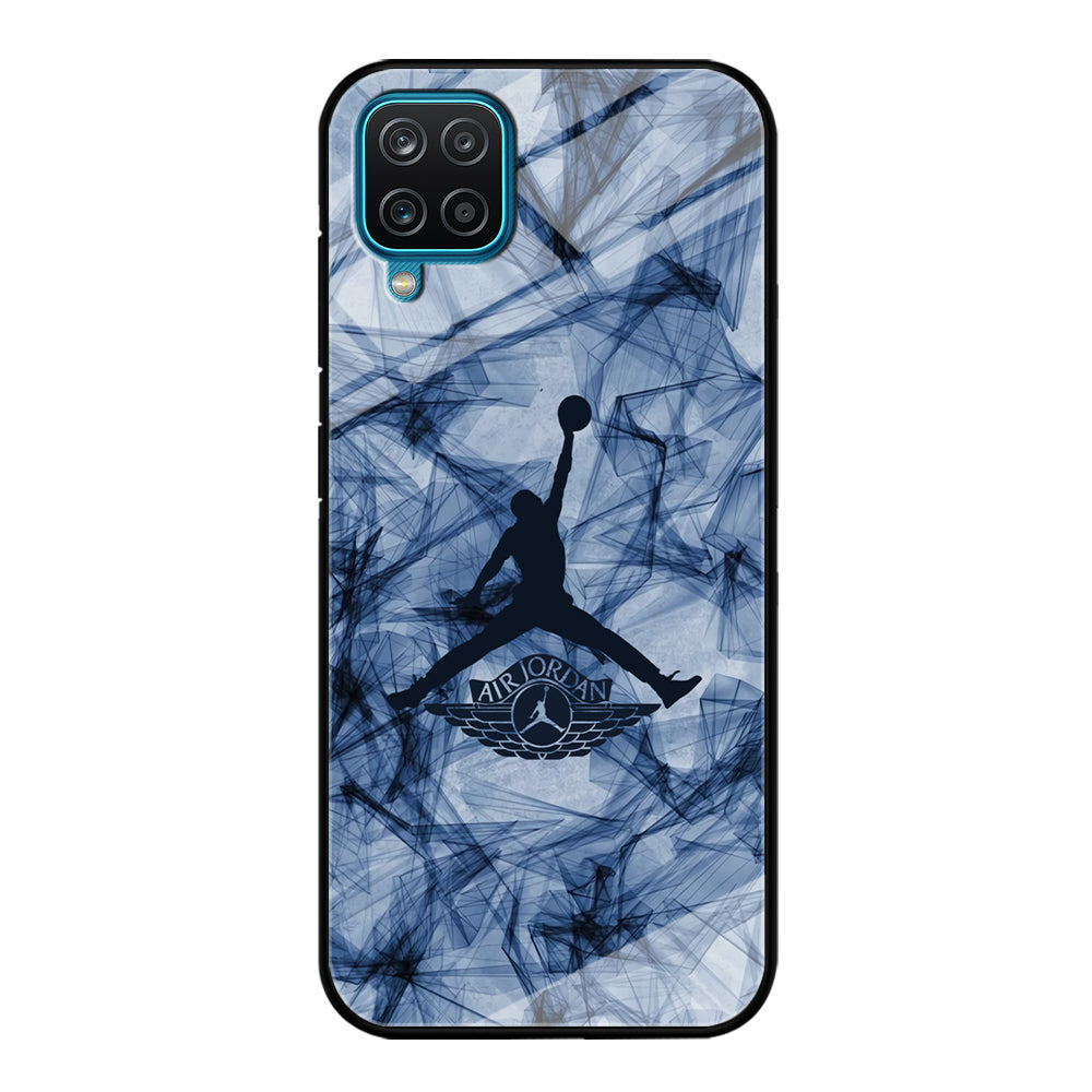 Air Jordan Ink Abstract Samsung Galaxy A12 Case