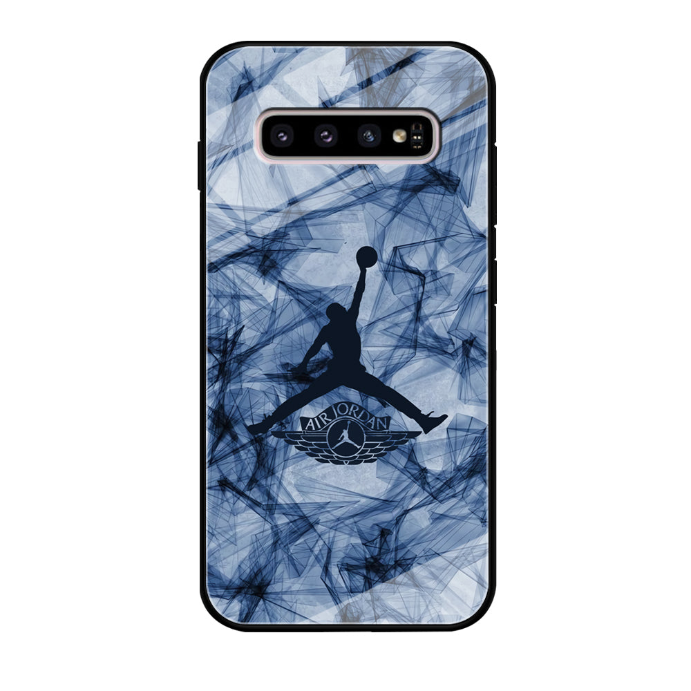 Air Jordan Ink Abstract Samsung Galaxy S10 Case