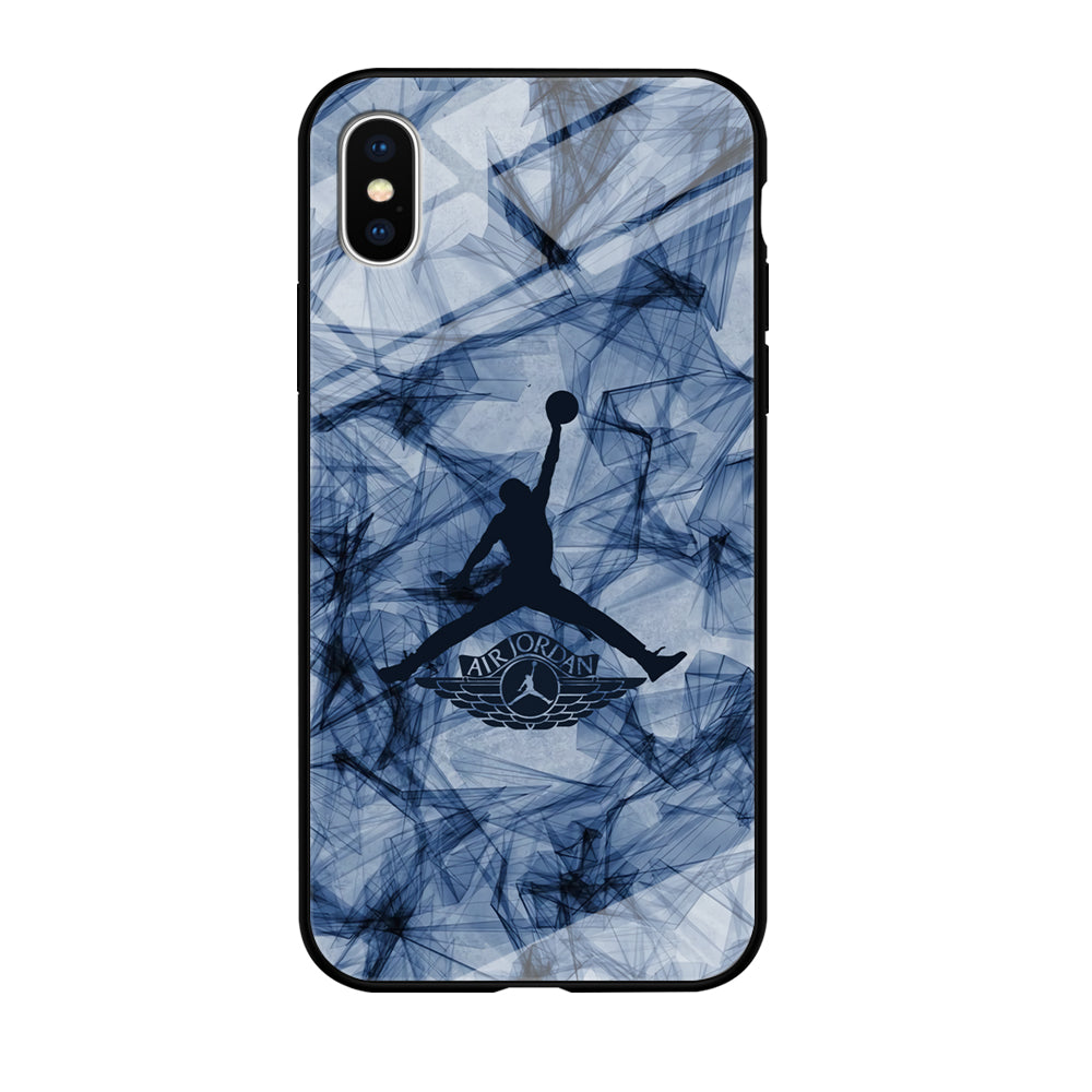 Air Jordan Ink Abstract iPhone X Case