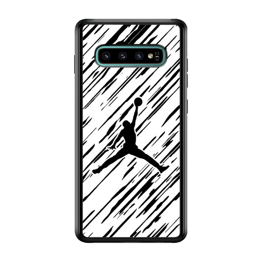Air Jordan Ink Splash Samsung Galaxy S10 Case