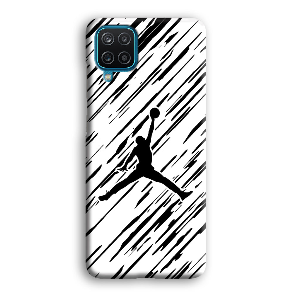 Air Jordan Ink Splash Samsung Galaxy A12 Case