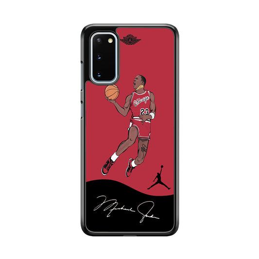 Air Jordan Jump Shoot Samsung Galaxy S20 Case