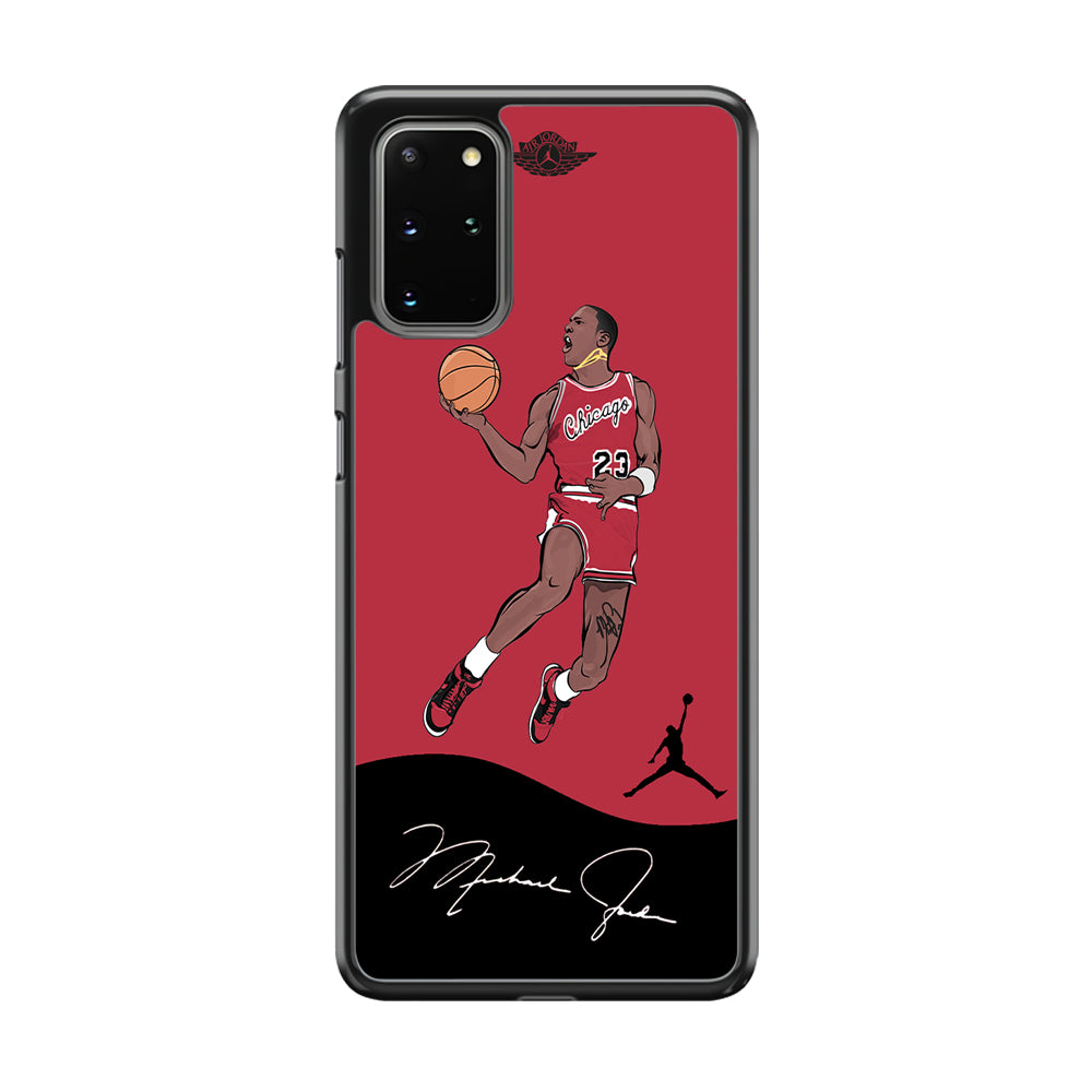 Air Jordan Jump Shoot Samsung Galaxy S20 Plus Case