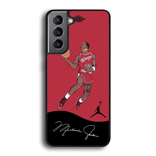 Air Jordan Jump Shoot Samsung Galaxy S21 Plus Case - Carneyforia