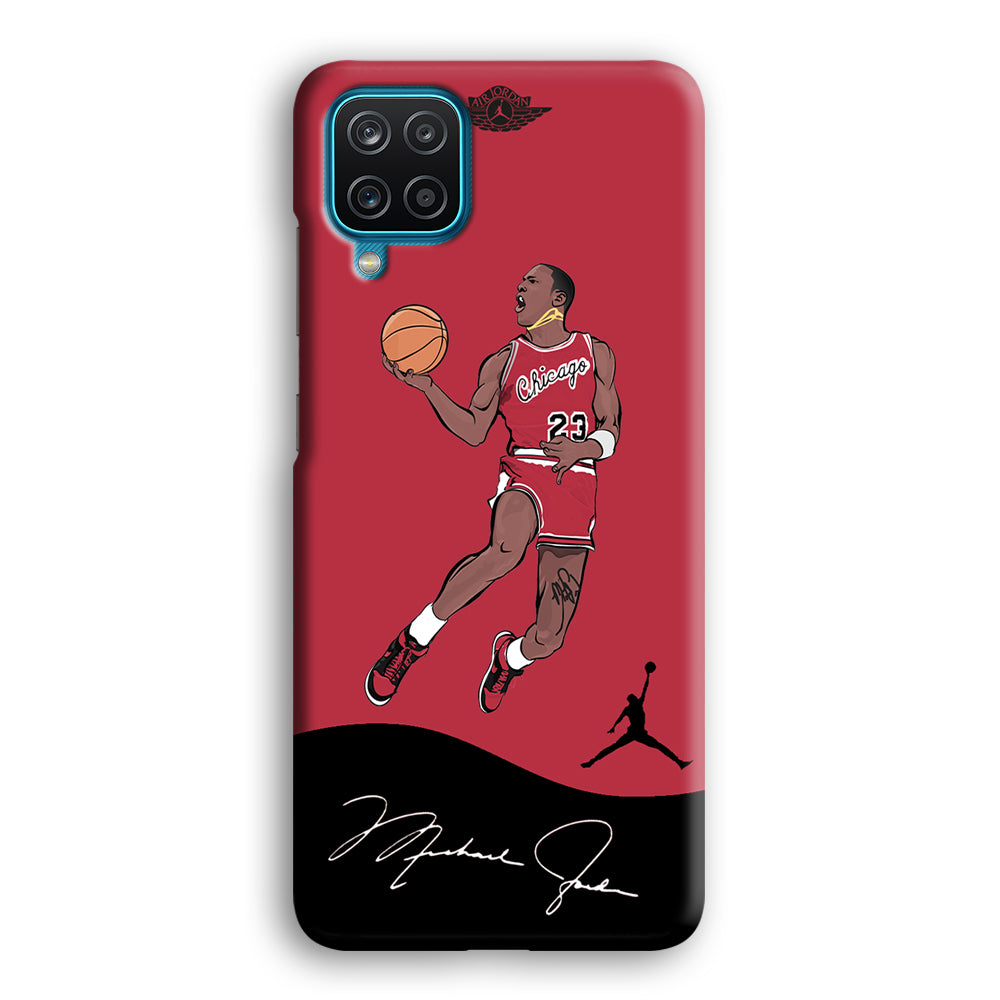 Air Jordan Jump Shoot Samsung Galaxy A12 Case