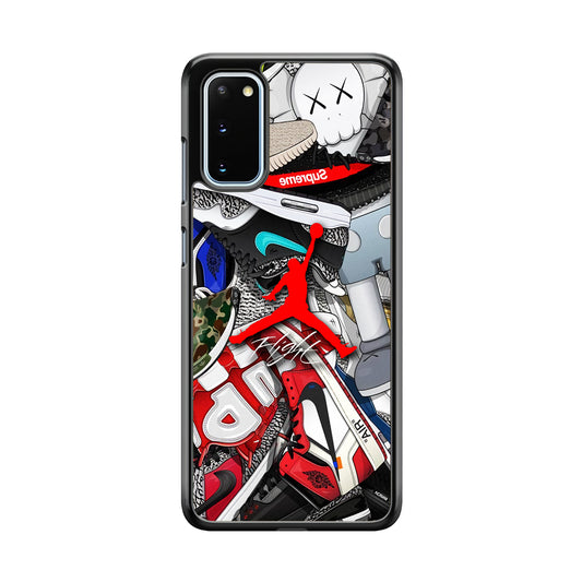 Air Jordan Leader of Layer Samsung Galaxy S20 Case