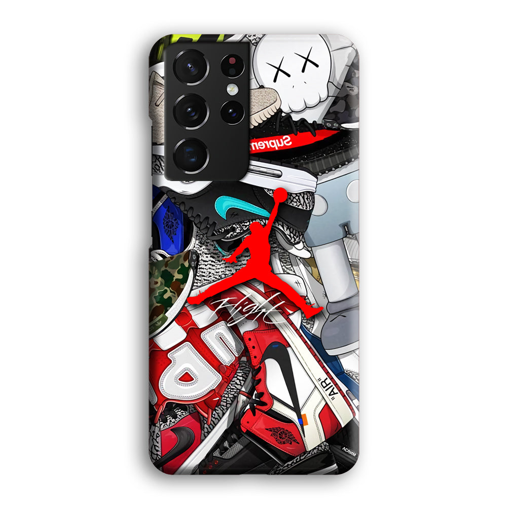 Air Jordan Leader of Layer Samsung Galaxy S21 Ultra Case