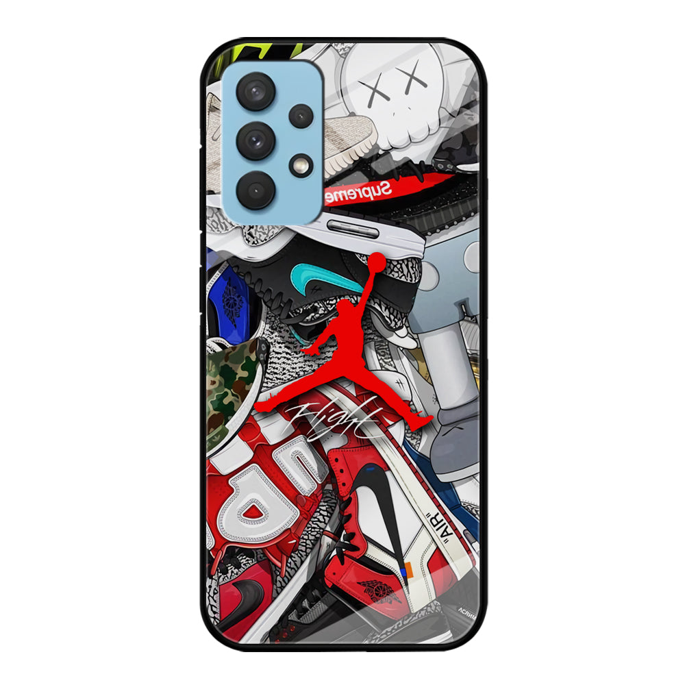 Air Jordan Leader of Layer Samsung Galaxy A32 Case