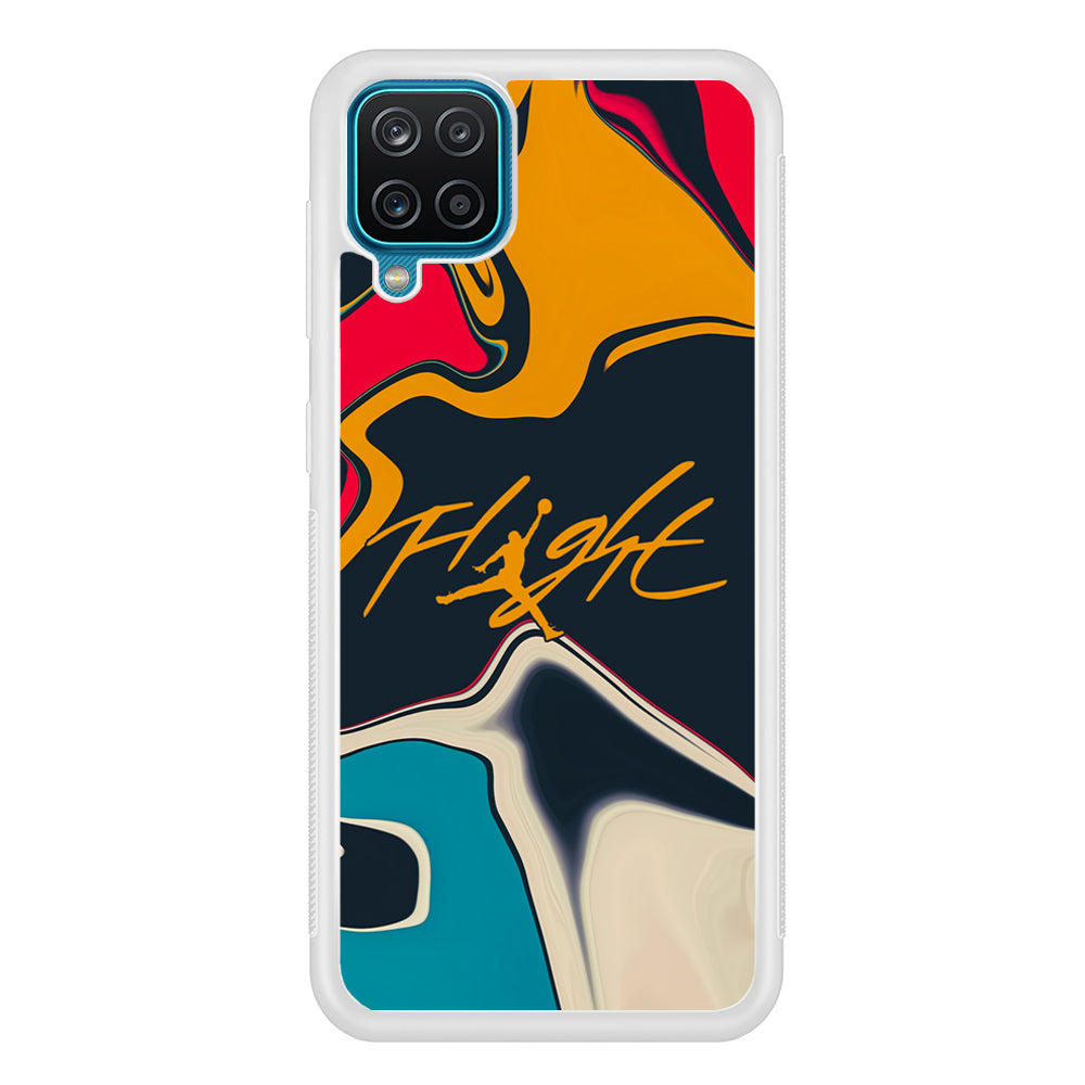 Air Jordan Liquid Paint Samsung Galaxy A12 Case