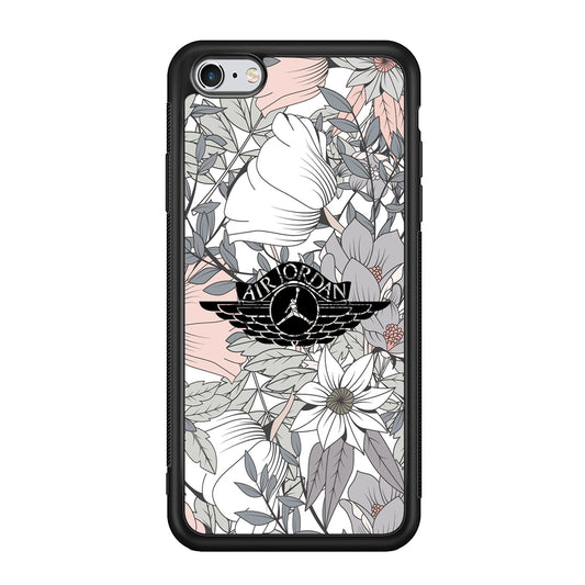 Air Jordan Logo Flower Aesthetic iPhone 6 Plus | 6s Plus Case
