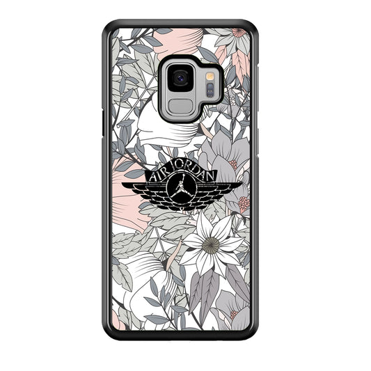 Air Jordan Logo Flower Aesthetic Samsung Galaxy S9 Case