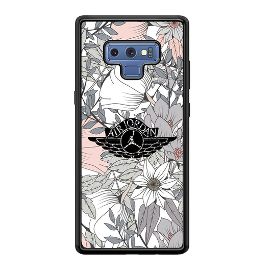Air Jordan Logo Flower Aesthetic Samsung Galaxy Note 9 Case