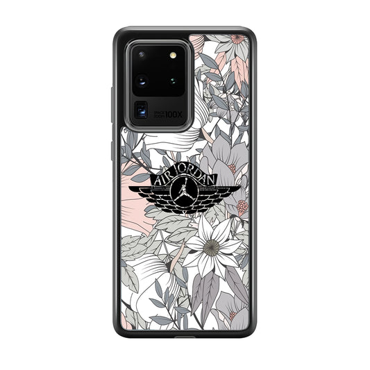 Air Jordan Logo Flower Aesthetic Samsung Galaxy S20 Ultra Case
