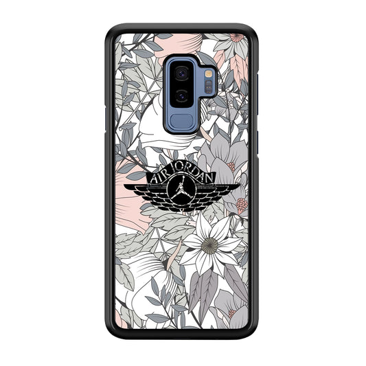 Air Jordan Logo Flower Aesthetic Samsung Galaxy S9 Plus Case