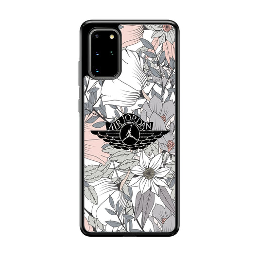 Air Jordan Logo Flower Aesthetic Samsung Galaxy S20 Plus Case