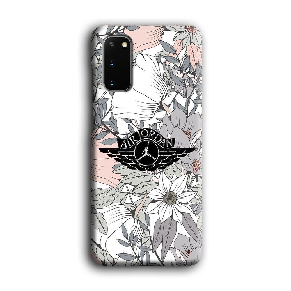 Air Jordan Logo Flower Aesthetic Samsung Galaxy S20 Case