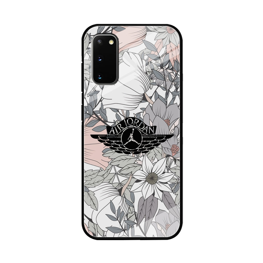 Air Jordan Logo Flower Aesthetic Samsung Galaxy S20 Case