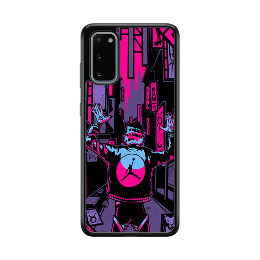 Air Jordan Man from City of Light Samsung Galaxy S20 Case