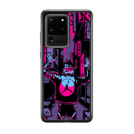 Air Jordan Man from City of Light Samsung Galaxy S20 Ultra Case
