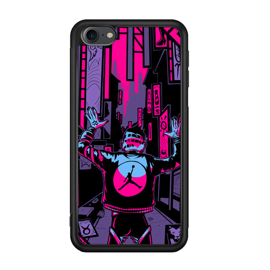 Air Jordan Man from City of Light iPod Touch 6 Case - Carneyforia