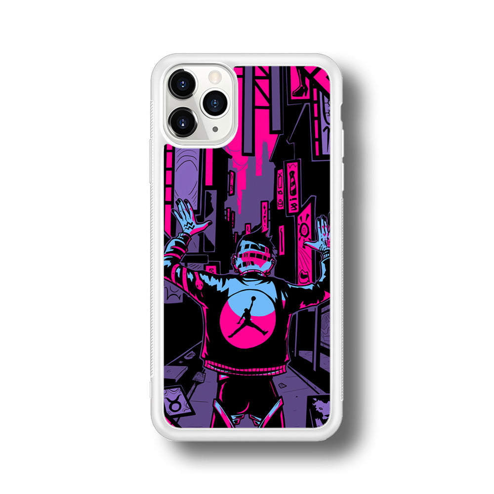 Air Jordan Man from City of Light iPhone 11 Pro Case