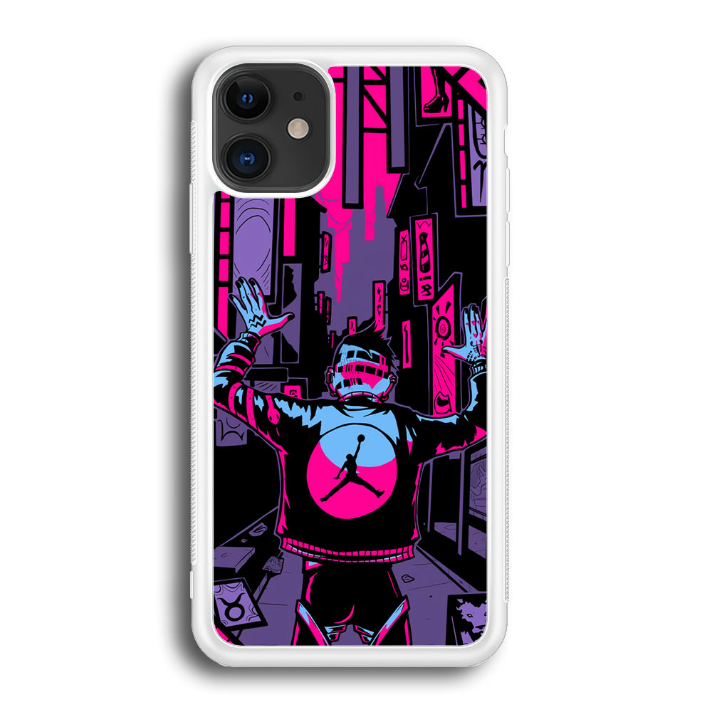 Air Jordan Man from City of Light iPhone 12 Case